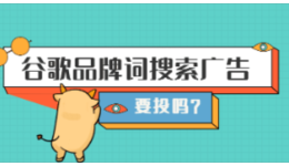 谷歌品牌词搜索广告:需要投吗?