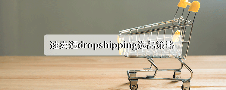 速卖通dropshipping选品策略