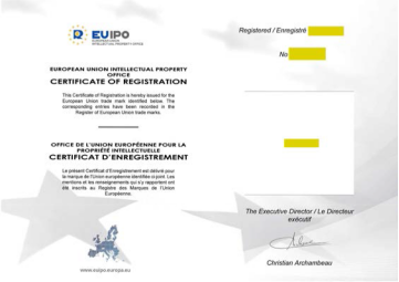 亚马逊站点国商标证书大赏