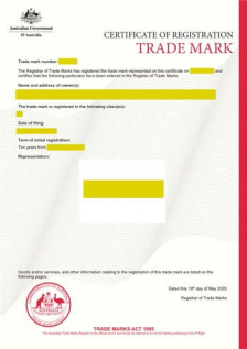 亚马逊站点国商标证书大赏