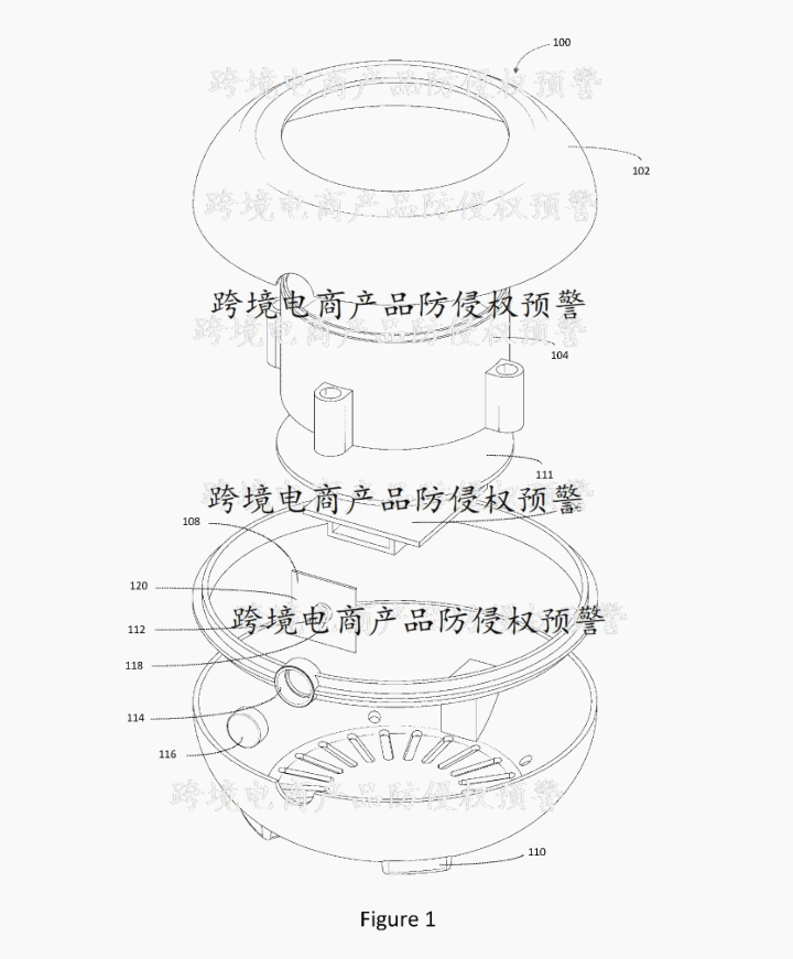 【融蜡机】在亚马逊美国站上的（发明专利）防侵权预警430