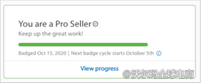 9.专业卖家徽章