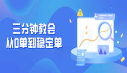 电商五分钟 | 三分钟教会你从每日0单到每日稳定单