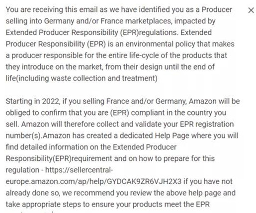 跨境合规注册，EPR非做不可系列，卖家还有不到40天时间