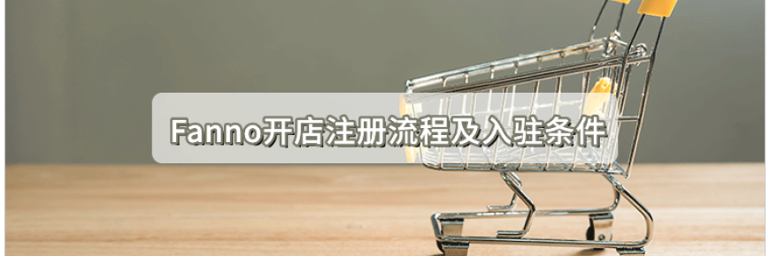 Fanno开店注册流程及入驻条件