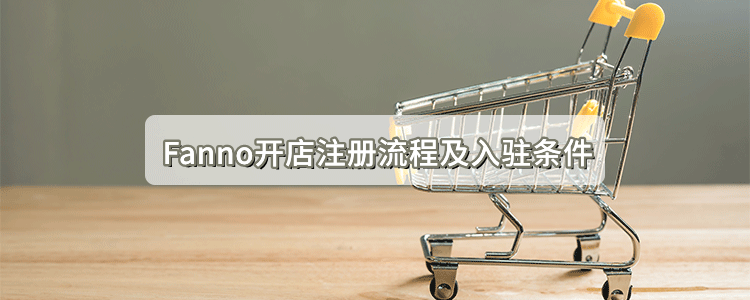 Fanno开店注册流程及入驻条件