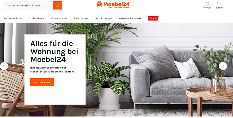 德國小眾寶藏平臺Moebel24，Moebel24平臺介紹