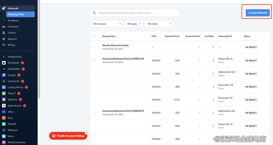 Deliverr发货流程