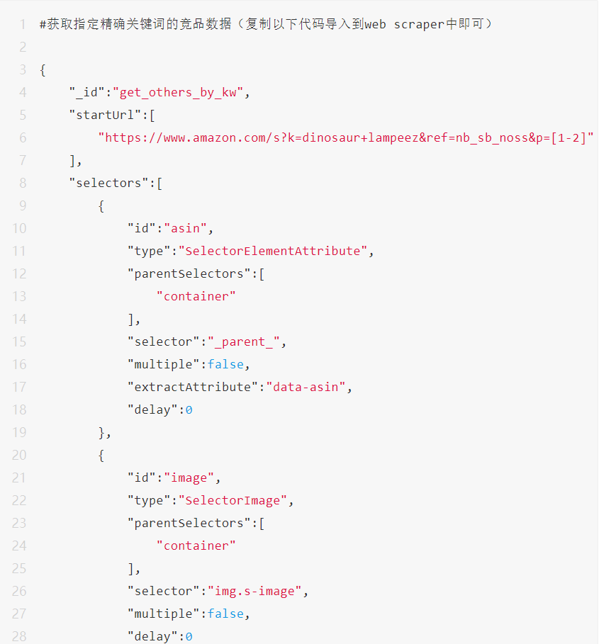 程序员教你如何免费爬亚马逊关键词（附图文教程）
