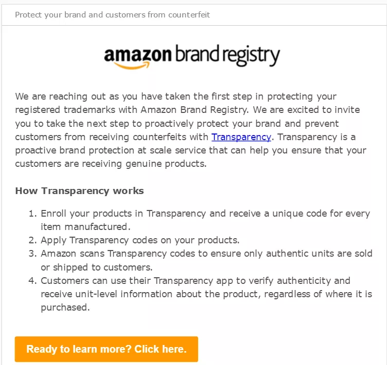 运营干货|| 亚马逊透明计划——对跟卖Say “Get out”