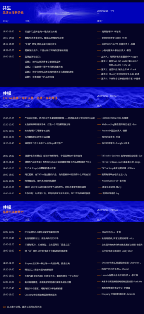 雨果大会重磅⑤：安克创新、小狗电器、谷歌、店匠等大咖齐聚，预判2022跨境电商新趋势