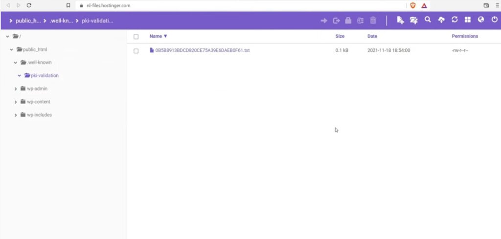 Hostinger如何手动安装免费SSL安全证书？