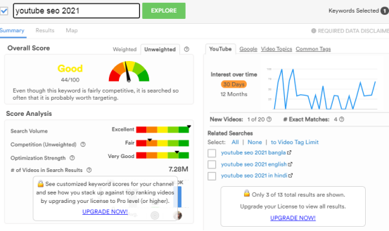 Youtube SEO,快速涨粉提升流量