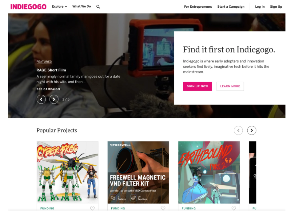 2022年10大海外众筹网站盘点