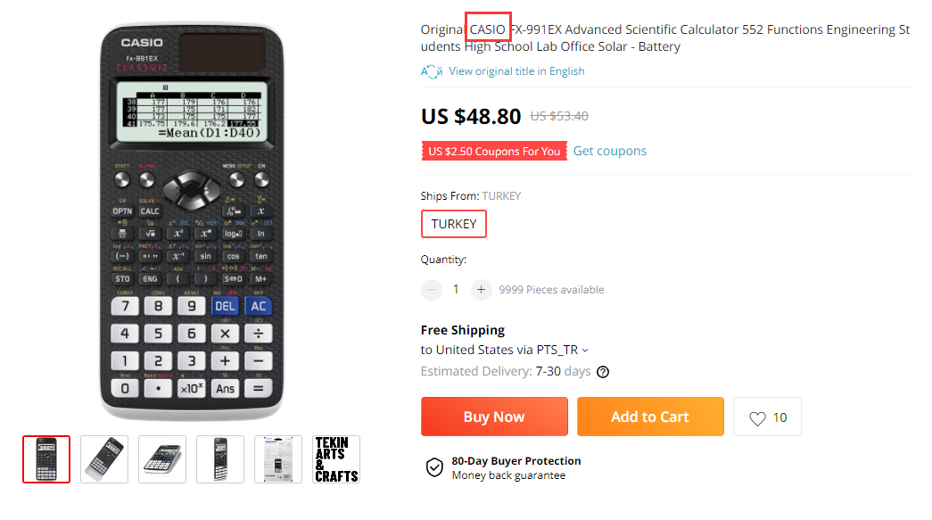 侵权预警！涉及商标专利版权，Casio科学计算器&不爽猫 Grumpy Cat，卖家及时排查下架！