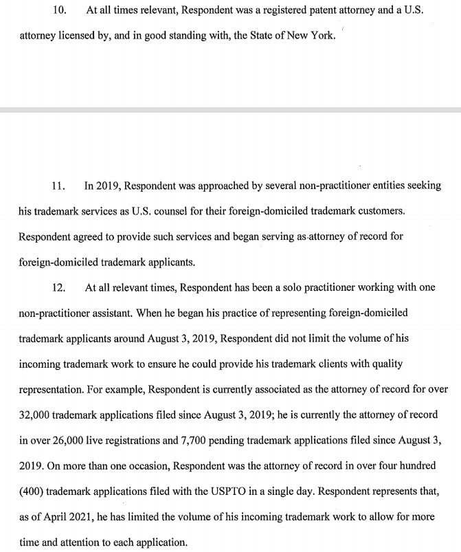36000件美国商标代理律师违规操作，您申请注册的美标代理律师合规吗？