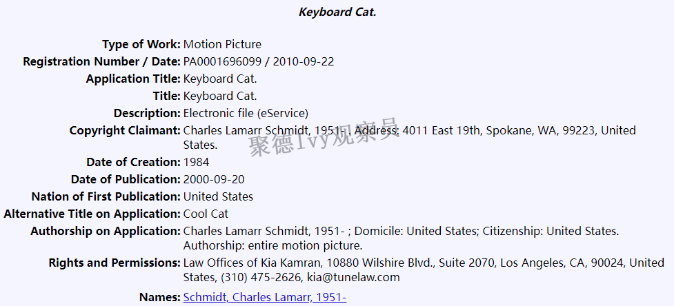 新品牌!键盘猫KEYBOARD CAT维权,涉及商标&版权