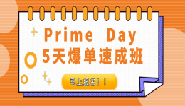 Prime Day 5天爆單速成班免費開課啦！等你來報名！