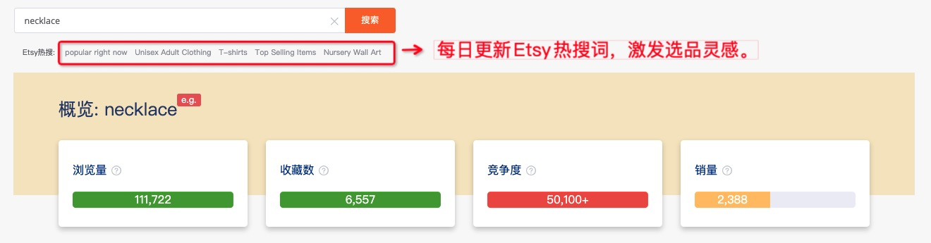 教你用对的方法找到keywords，让你的Etsy店铺排名超前对手