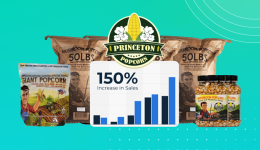 助力美国垂直零食公司D2C转型，Deliverr帮助Princeton Popcorn Co.提升150%销量！