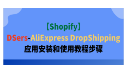 【Shopify】DSers-AliExpress DropShipping應用安裝和使用教程步驟