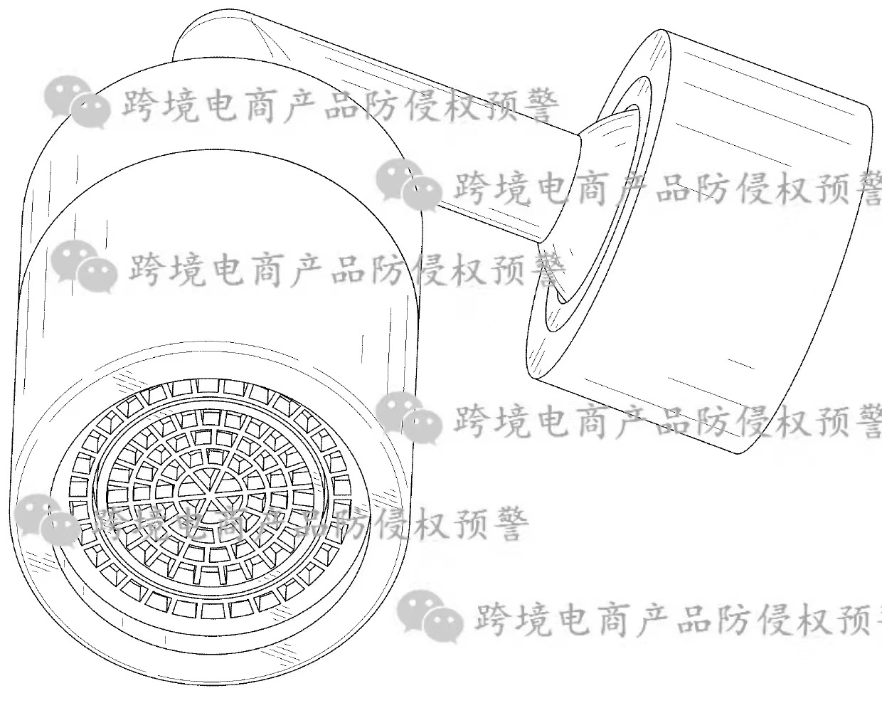 “水龙头适配器”在美国市场上的(外观专利)防侵权预警