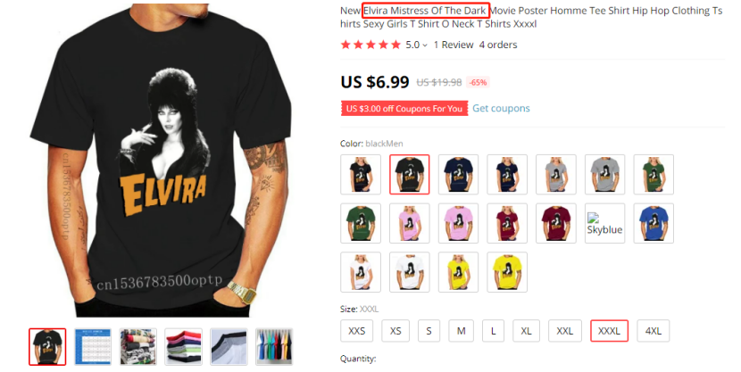 AMS隐匿案件曝光，黑暗女主人ELVIRA商标维权，案件号：22-cv-1749