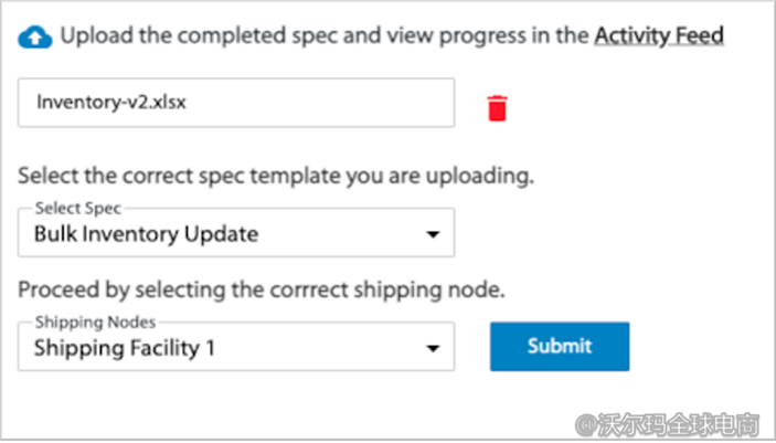 沃尔玛两日达计划商品创建指南