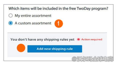 沃尔玛两日达计划商品创建指南