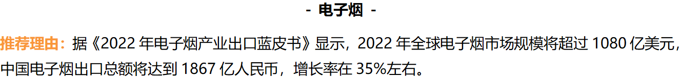 深度解析2022年潜力爆款单品，你最想了解哪个？