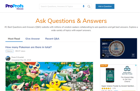 Google SEO常用的几个问答网站