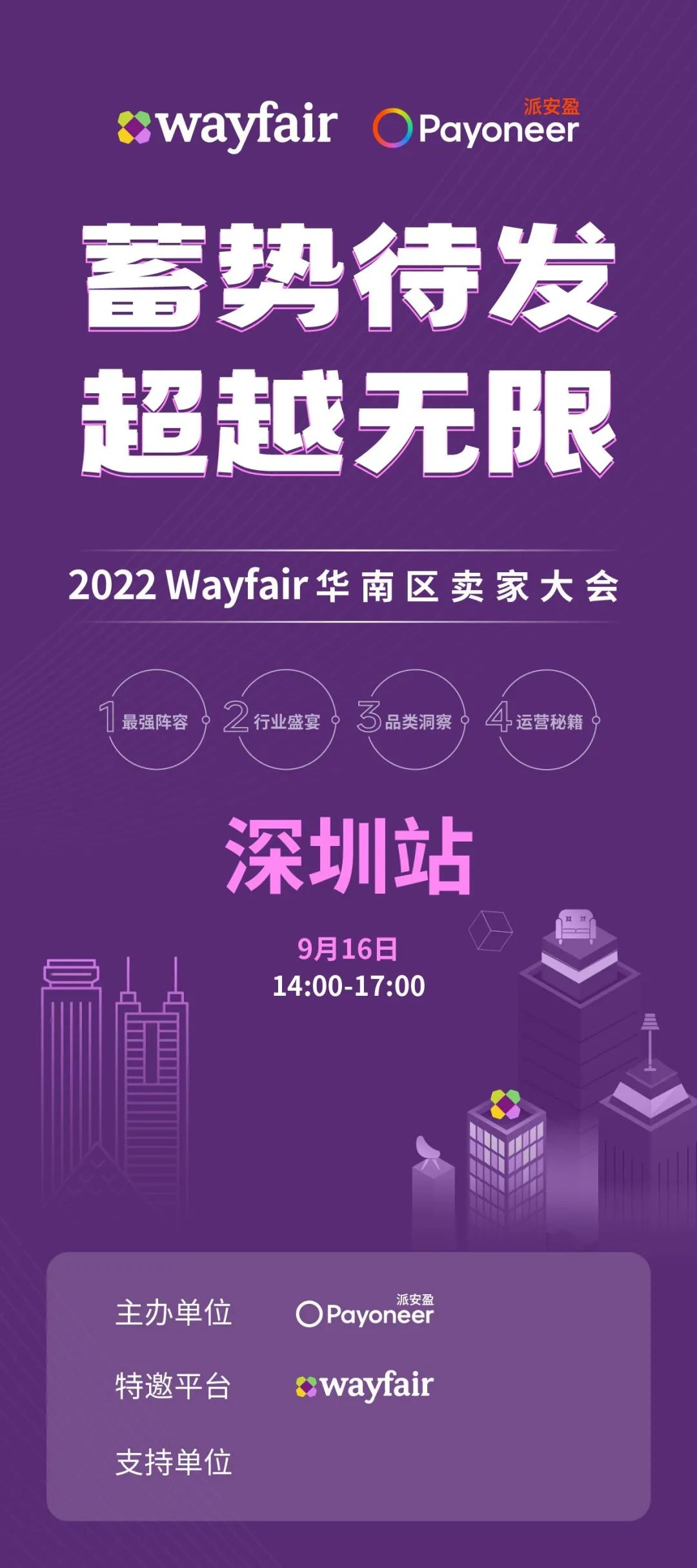 新老卖家共襄盛举,Payoneer派安盈携手Wayfair邀您参与家居行业盛宴!