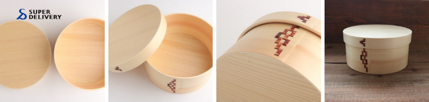 日本市场餐具选品：曲物工艺便当盒