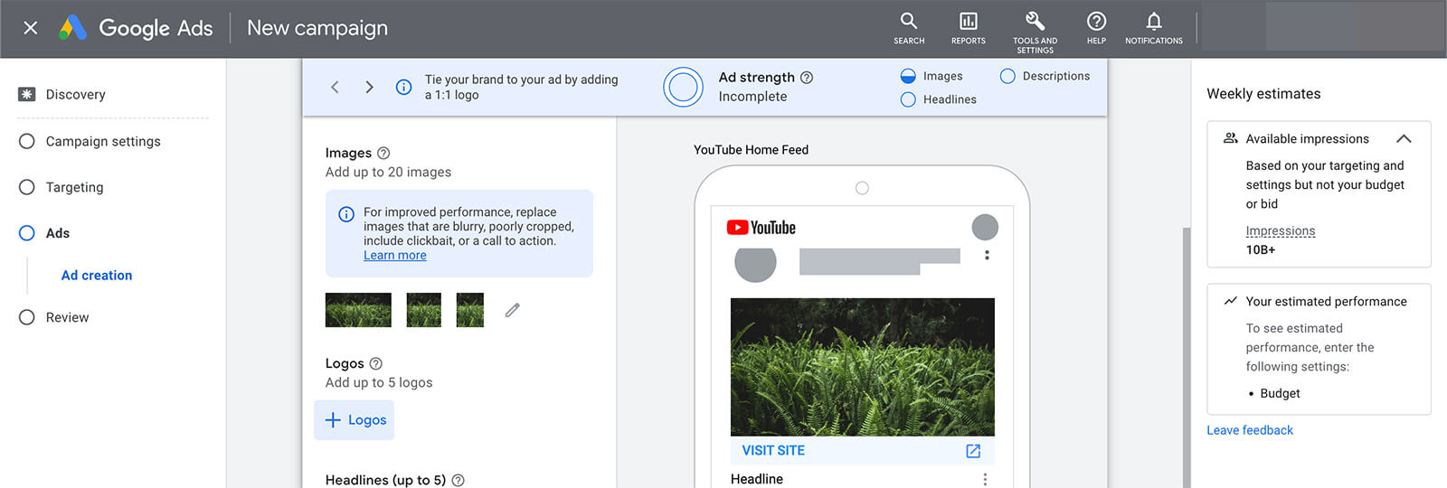 如何使用 Google Ads 資源庫輕松制作 YouTube 廣告