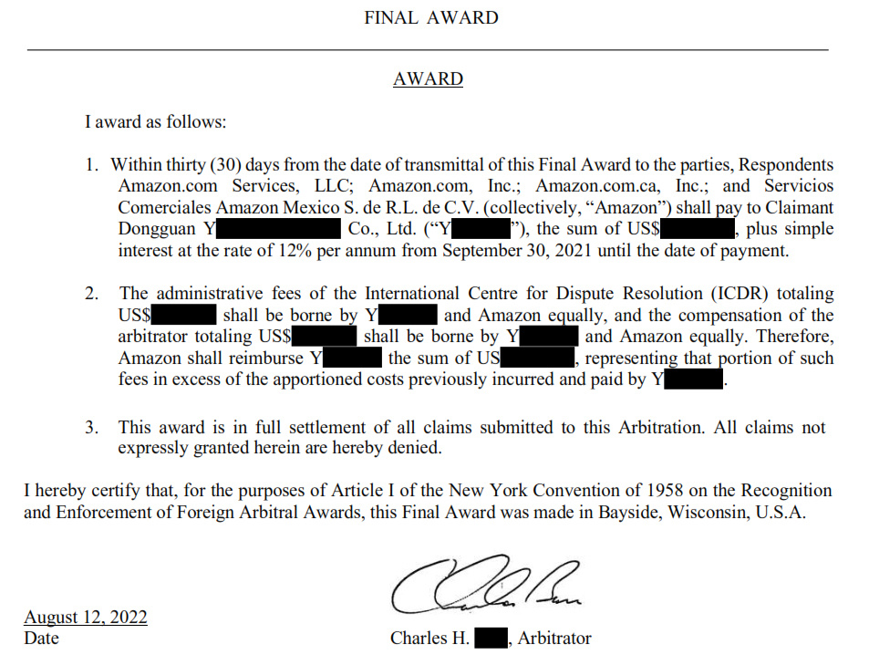 亚马逊解封冻结资金!复盘中国卖家胜诉的关键点