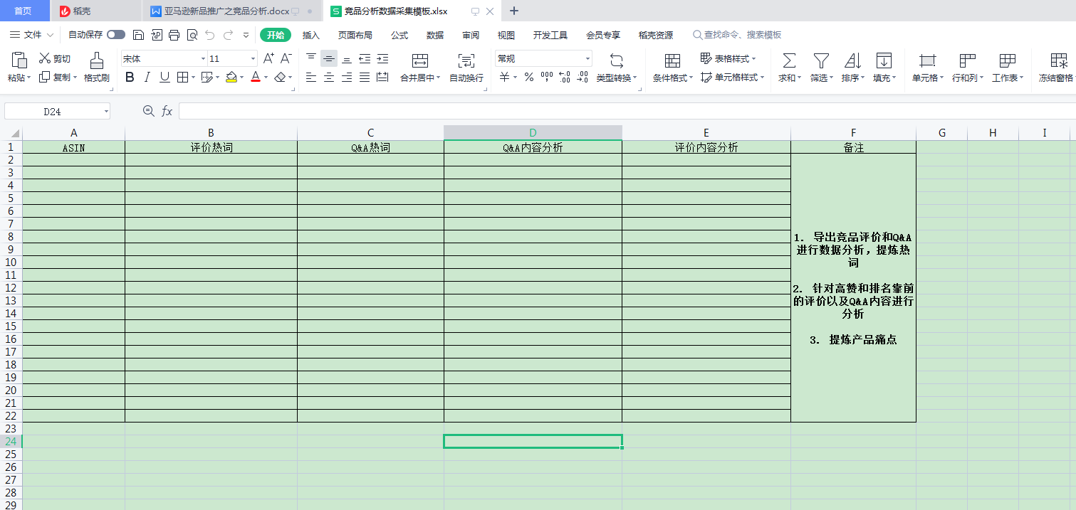 亚马逊新品推广之竞品分析
