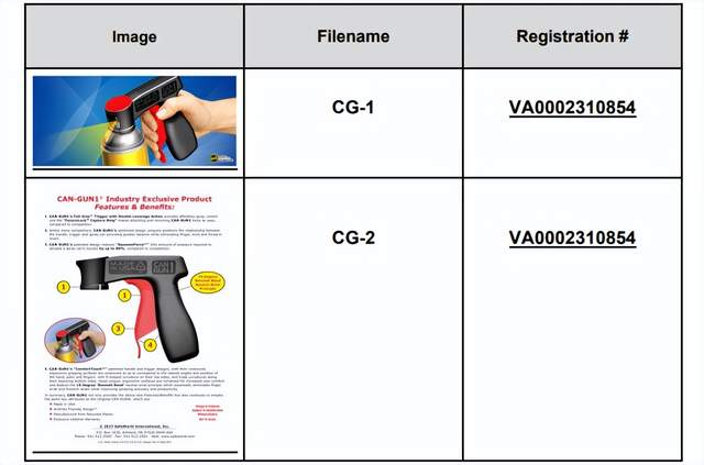 科锐灯具CREELED开始冻结eBay账户，案件号：22-cv-61924；罐装喷雾枪CAN-GUN，案件号：22-cv-5512