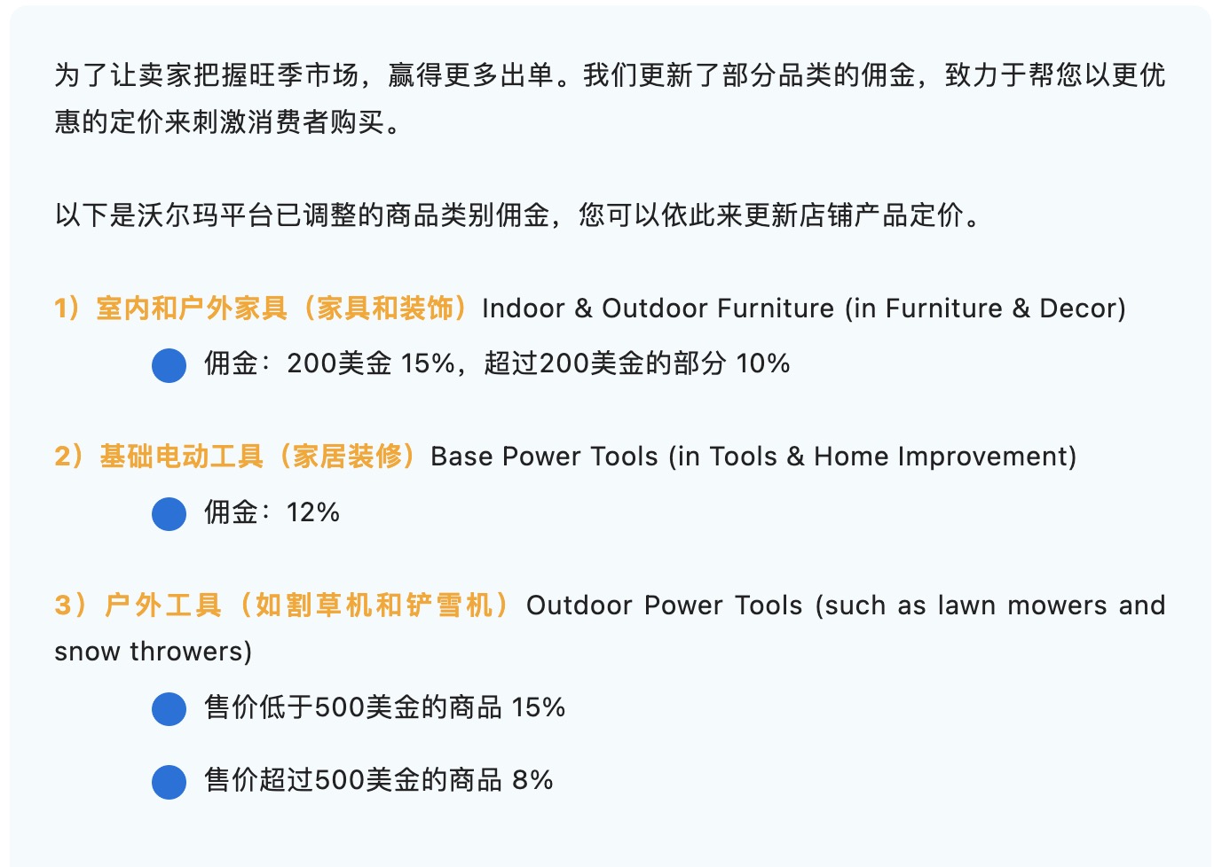 沃尔玛服务大升级！入驻流程升级、佣金减免，快来看看吧！
