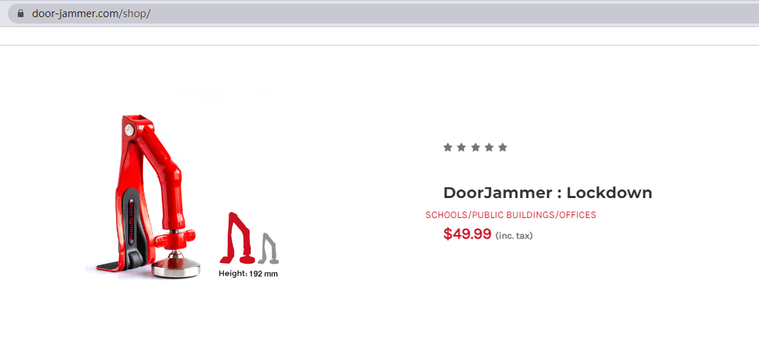 Door Jammer阻门器，美国发明专利可破解！