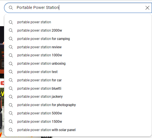 Portable Power Station便捷式移动电源关键词流量潜力