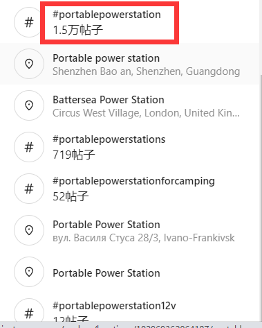 Portable Power Station便捷式移动电源关键词流量潜力