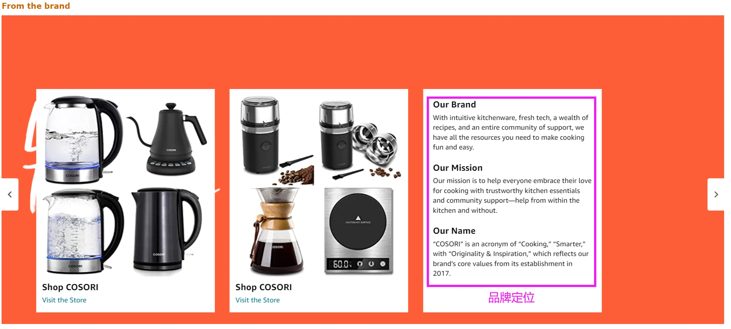 【亚马逊品牌塑造】-『from the brand』品牌故事怎么做？