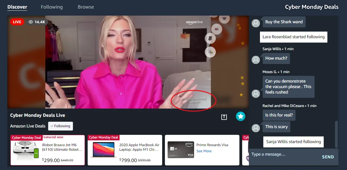 2022黑五网一增长背后:亚马逊直播的启示