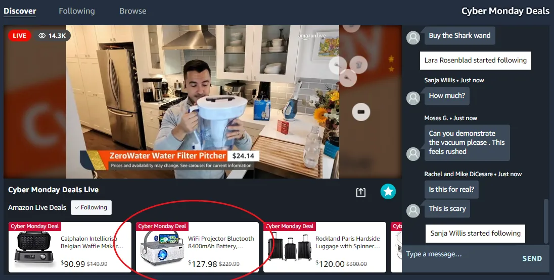 2022黑五网一增长背后：亚马逊直播的启示