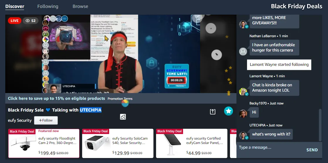 2022黑五网一增长背后:亚马逊直播的启示