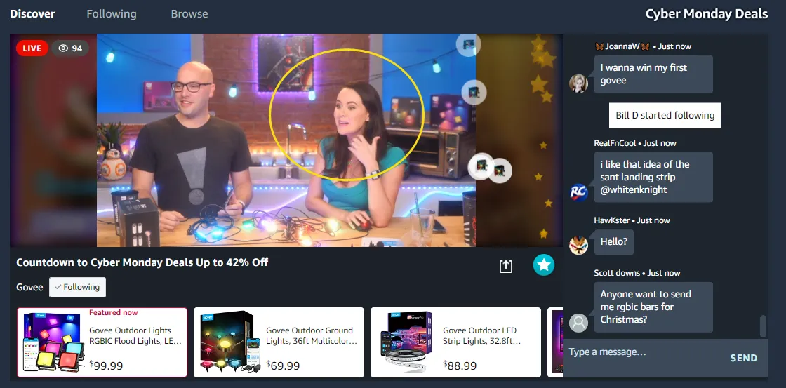 2022黑五网一增长背后:亚马逊直播的启示