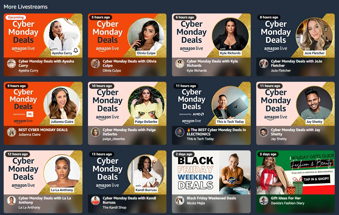 2022黑五网一增长背后：亚马逊直播的启示