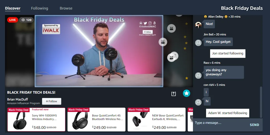 2022黑五网一增长背后：亚马逊直播的启示