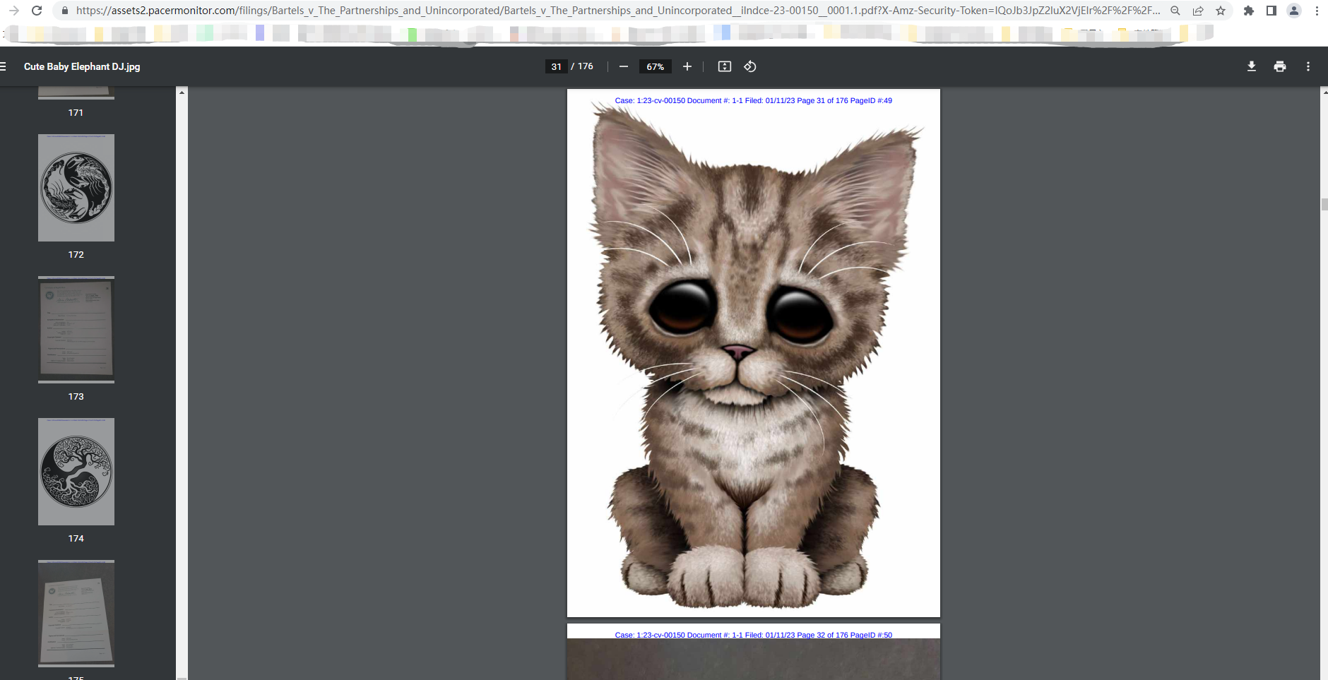 Jeff Bartels的87张现代绘画作品在版权维权！快下架动物、旗帜等作品