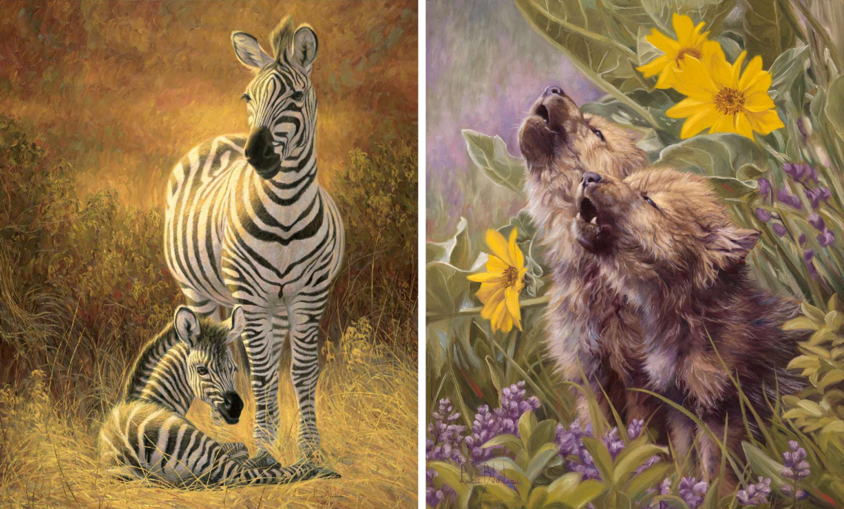 谨慎用图！LUCIE BILODEAU 版权画由原告律所Keith代理维权，已提出TRO临时禁令！